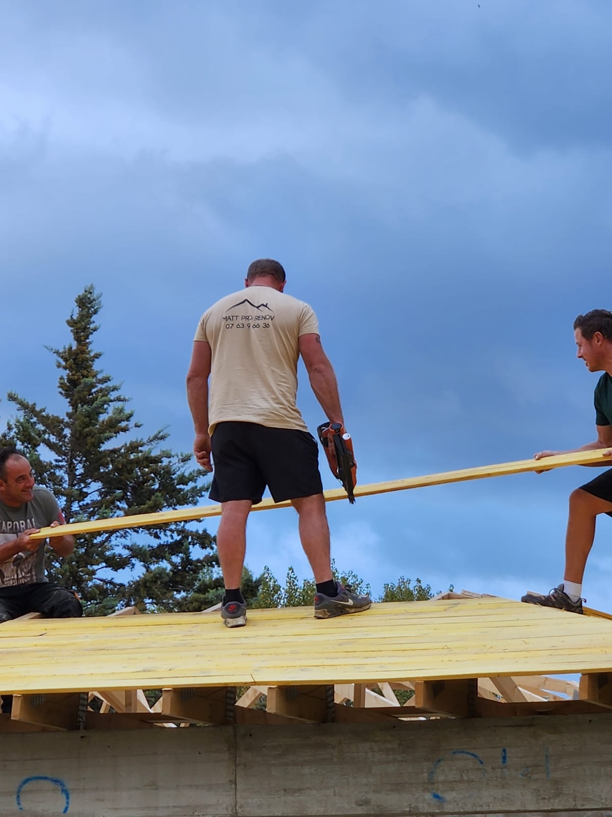 Travaux de charpente